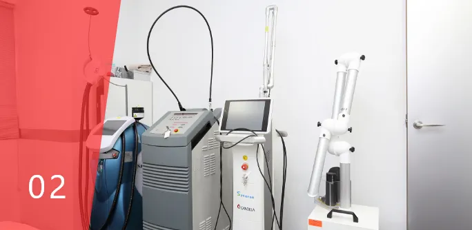 医療機器の充実